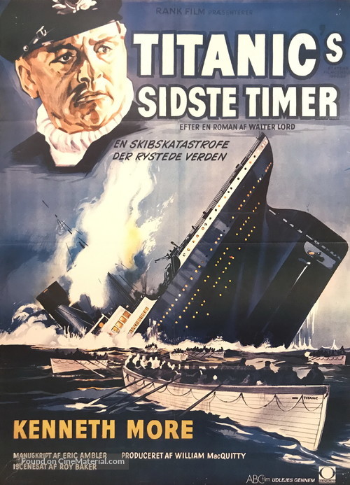A Night to Remember - Danish Movie Poster
