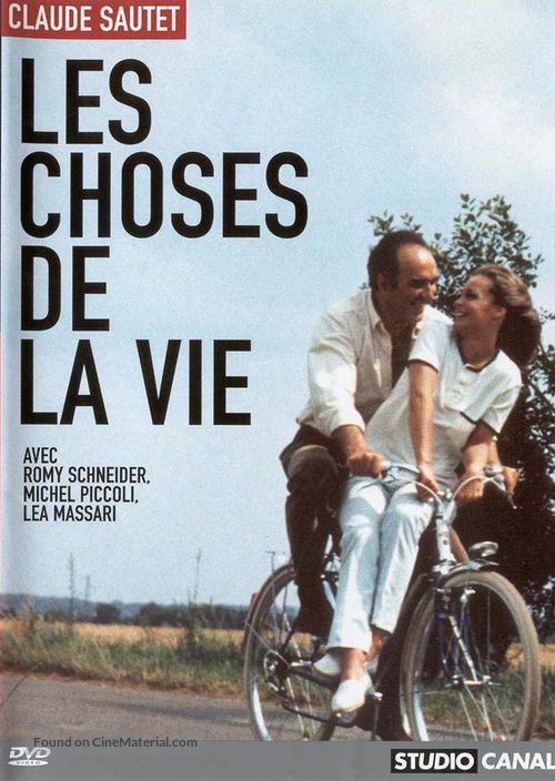 Les choses de la vie - French Movie Cover