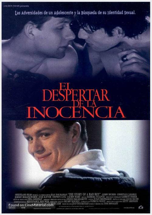 Story of a Bad Boy - Spanish Movie Poster