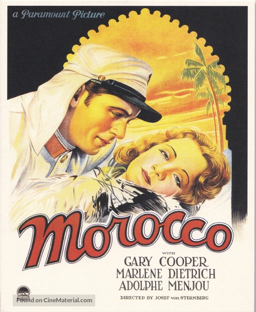 Morocco - British Movie Cover