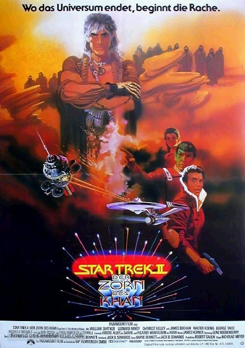 Star Trek: The Wrath Of Khan - German Movie Poster