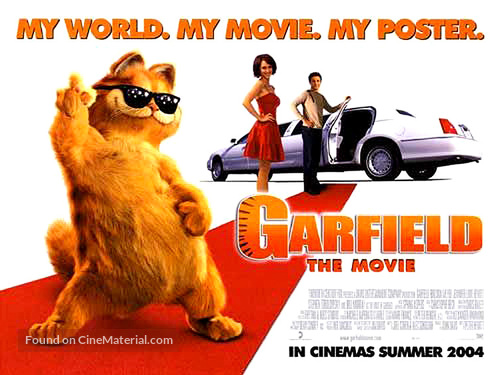 Garfield - British Movie Poster