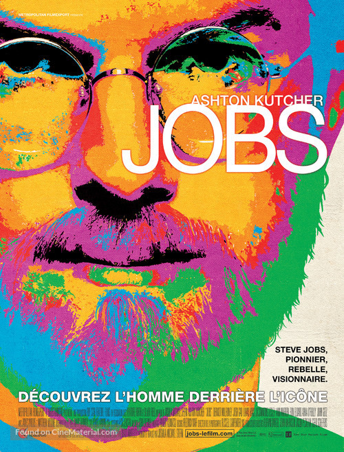 jOBS - French Movie Poster