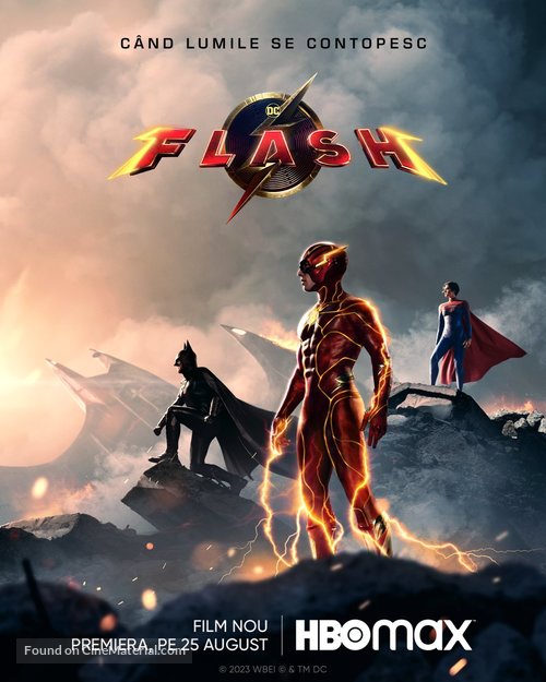 The Flash - Romanian Movie Poster