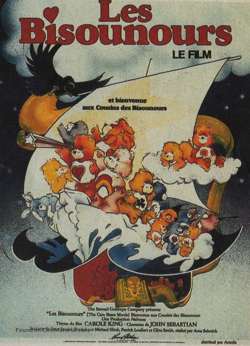 The Care Bears Movie - French Movie Poster