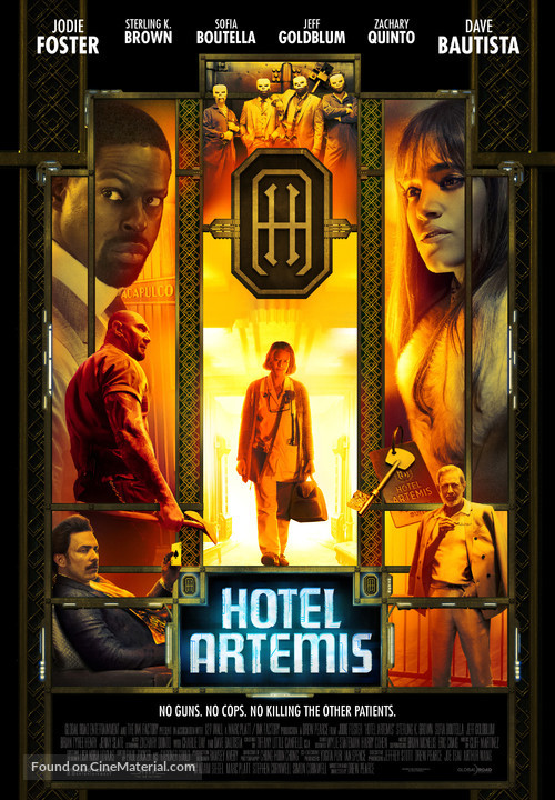 Hotel Artemis - Swiss Movie Poster