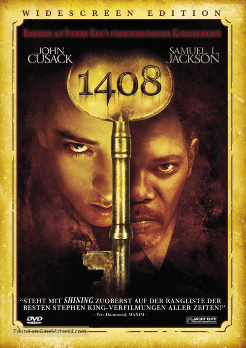 1408 - German DVD movie cover