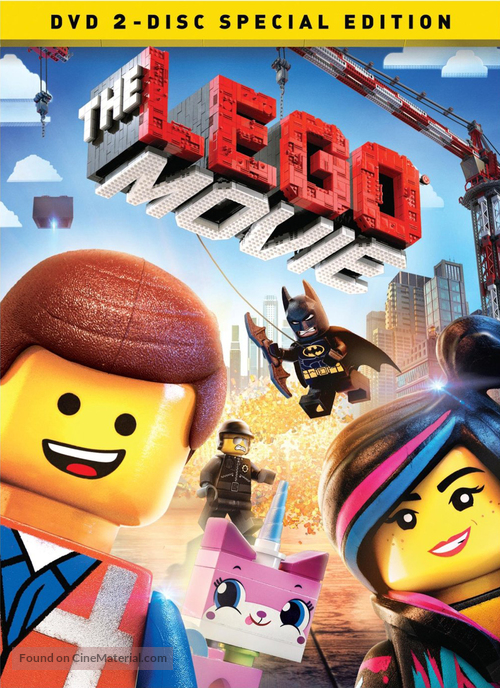 The Lego Movie - DVD movie cover