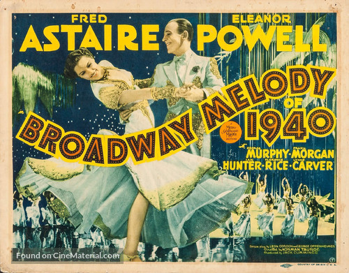 Broadway Melody of 1940 - Movie Poster