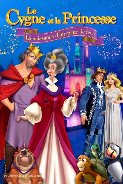 The Swan Princess: A Fairytale Is Born - French DVD movie cover