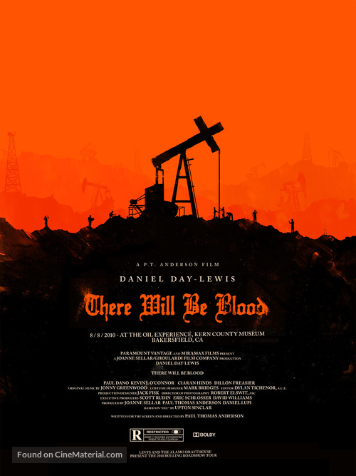 There Will Be Blood - Homage movie poster
