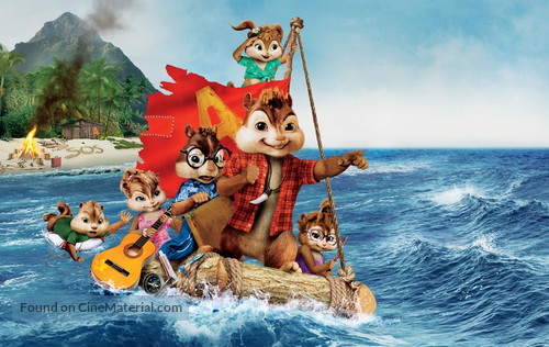 Alvin and the Chipmunks: Chipwrecked - Key art