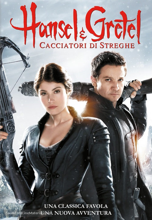 Hansel &amp; Gretel: Witch Hunters - Italian DVD movie cover