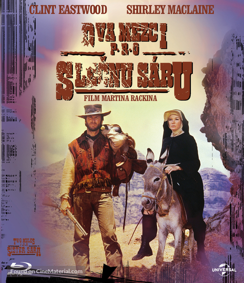 Two Mules for Sister Sara - Czech Movie Cover