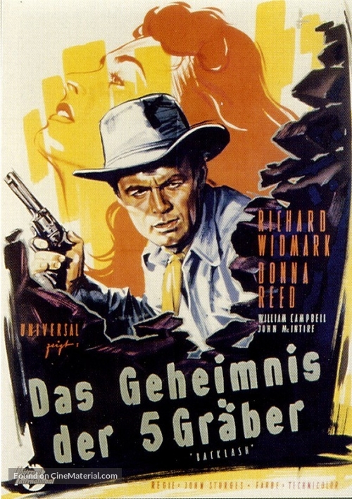 Backlash - German Movie Poster