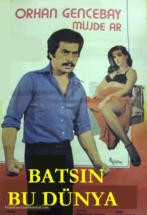 Batsin bu d&uuml;nya - Turkish Movie Poster