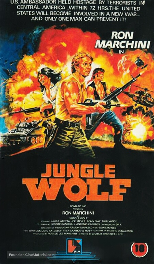 Jungle Wolf - British Movie Cover