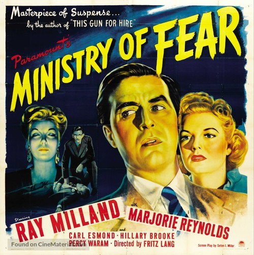 Ministry of Fear - Movie Poster