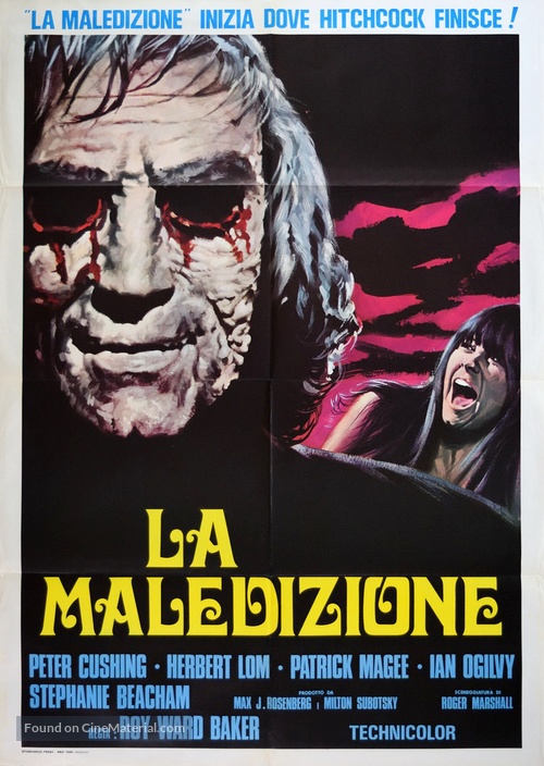 And Now the Screaming Starts! - Italian Movie Poster