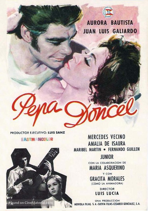 Pepa Doncel - Spanish Movie Poster