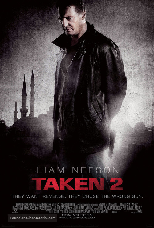 Taken 2 - Movie Poster