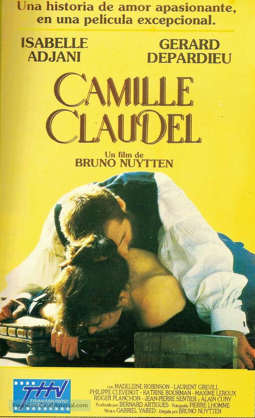 Camille Claudel - Argentinian VHS movie cover