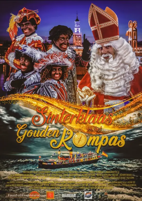 Sinterklaas En Het Gouden Kompas 2019 Dutch Movie Poster