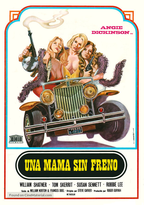 Big Bad Mama - Spanish Movie Poster