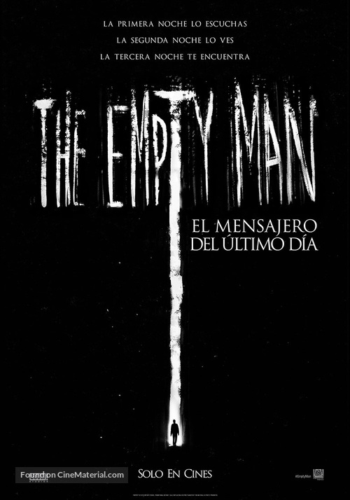 The Empty Man - Spanish Movie Poster