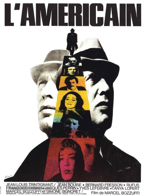 L&#039;am&eacute;ricain - French Movie Poster