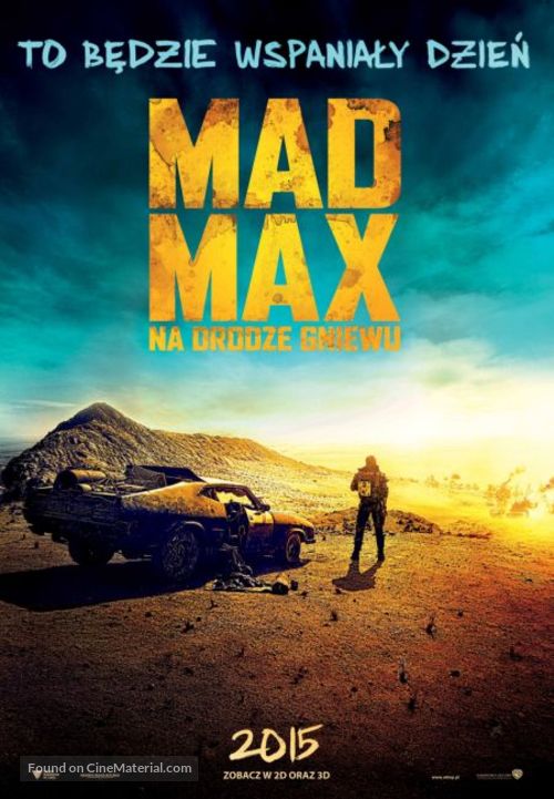 Mad Max: Fury Road - Polish Movie Poster