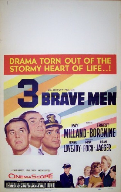 Three Brave Men - Movie Poster