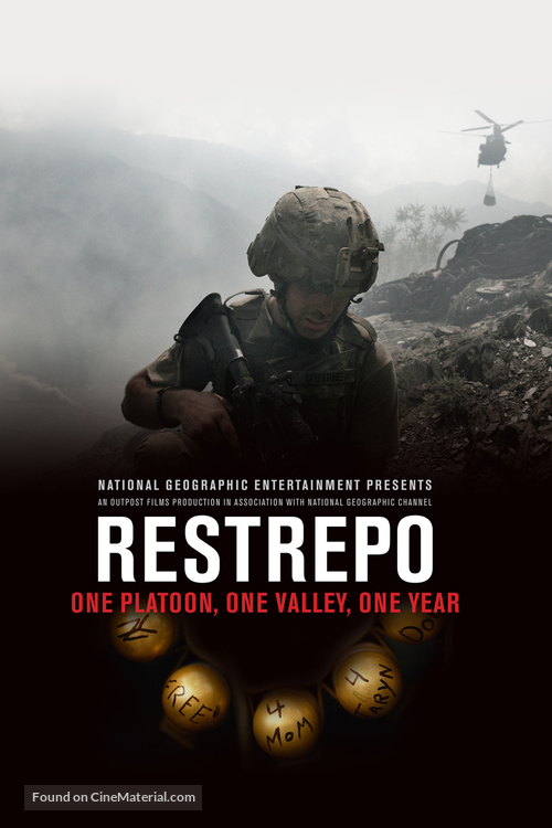 Restrepo - DVD movie cover