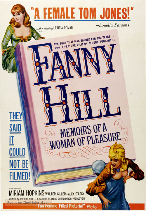 Fanny Hill - Movie Poster