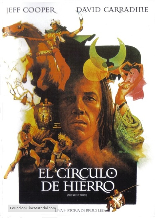 Circle of Iron - Mexican DVD movie cover
