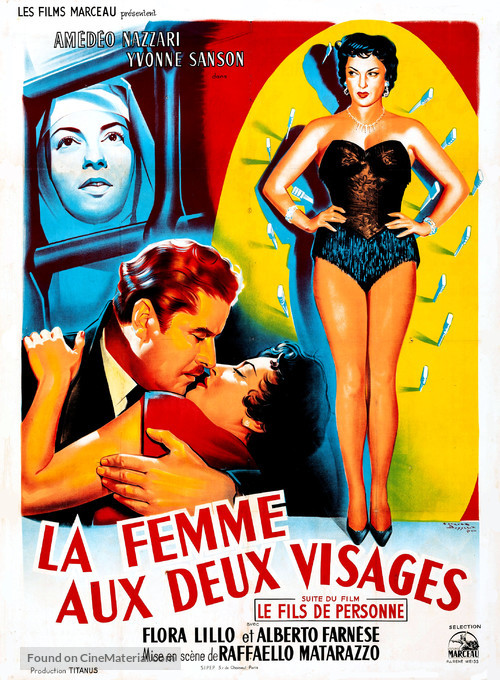 L&#039;angelo bianco - French Movie Poster