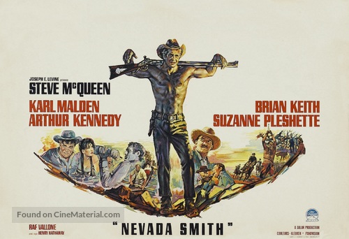 Nevada Smith - Belgian Movie Poster