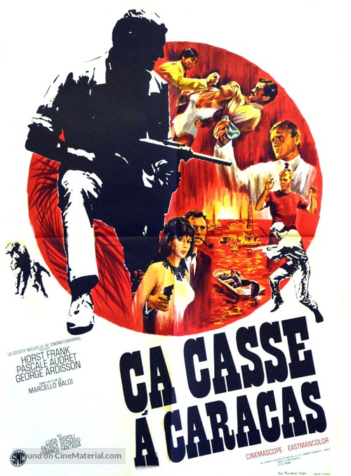 F&uuml;nf vor 12 in Caracas - French Movie Poster
