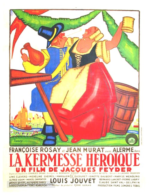 La kermesse h&eacute;ro&iuml;que - French Movie Poster