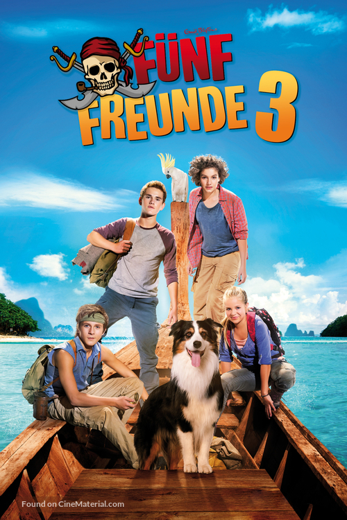 F&uuml;nf Freunde 3 - German Movie Poster