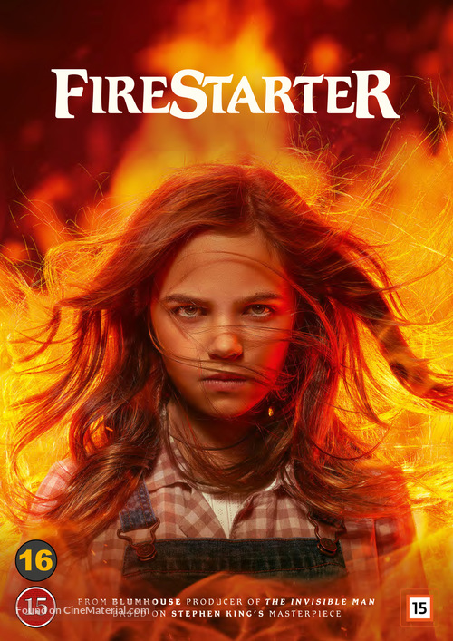 Firestarter - Danish DVD movie cover