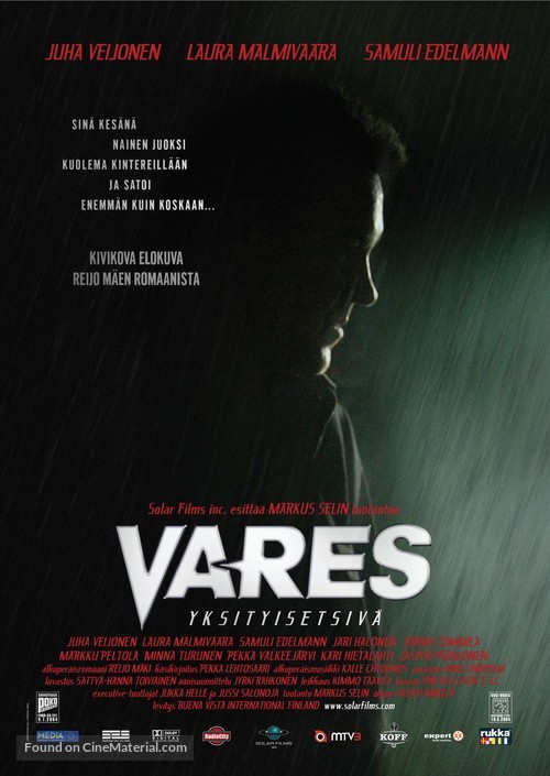 Vares - Yksityisetsiv&auml; - Finnish Movie Poster