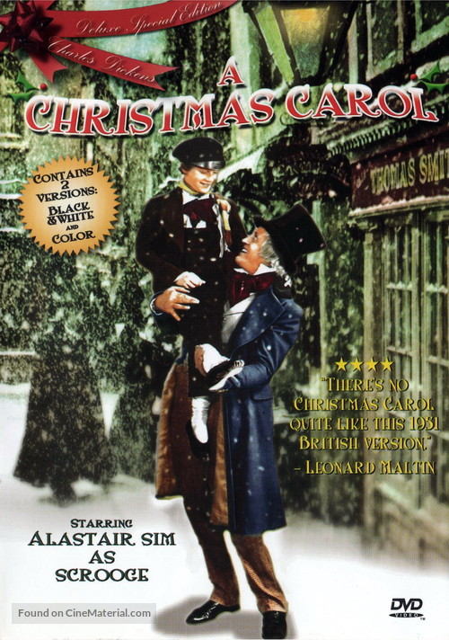 Scrooge - DVD movie cover