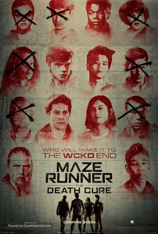 Maze Runner: The Death Cure - Movie Poster