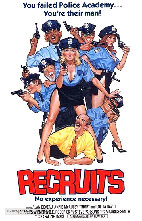 Recruits - VHS movie cover
