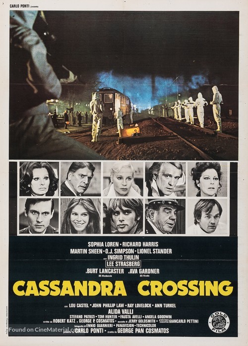 The Cassandra Crossing - Italian Movie Poster