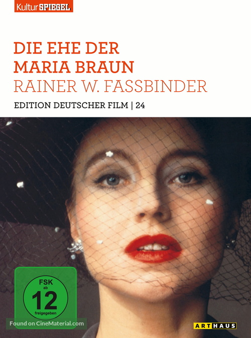 Die ehe der Maria Braun - German DVD movie cover