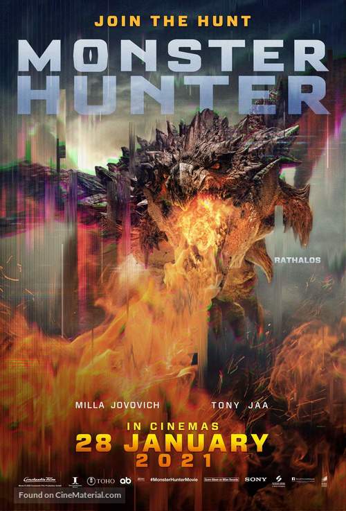 Monster Hunter - Malaysian Movie Poster