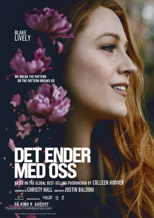 It Ends with Us - Norwegian Movie Poster