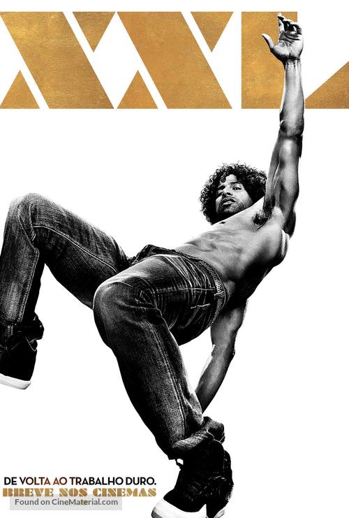 Magic Mike XXL - Brazilian Movie Poster